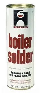 Hercules #30310 1 Lb Boiler Solder