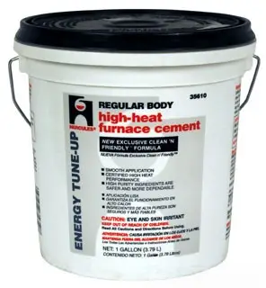 Hercules #35610 1 Gallon For Heat's Sake Retort/Furnace Cement
