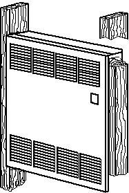 Beacon Morris #W42 White Twin-Flo III Recessed Kit Recessed Cabinet Only
