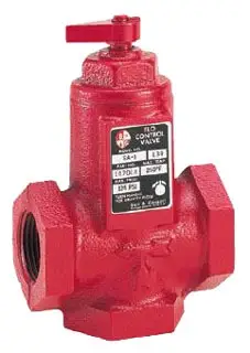 Bell & Gossett #107018 1" Flo-Control Straight-Angle Valve