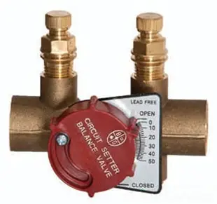 Bell & Gossett #117412 1/2" Circuit SetterPlus Calibrated Balance Valve Copper