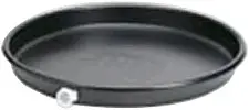 Oatey #34062 22" Black Plastic Polymer Water Heater Pan