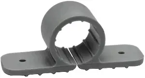 1" - Bag (100) Two Hole Clip for Copper Tubing
