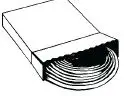 1/2" - Poly White Tubing
