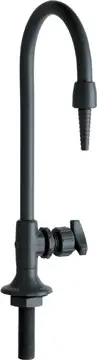 Chicago Faucets #869-BPVC PVC 1-Handle PVC Distilled Water Fitting with Integral Serrated Hose Nozzle