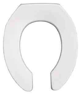 Church Seats #2L2155-000 White Medic-Aid Lift Seats with Duraguard Open Front Lift Seats