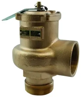 Conbraco Valves #14-205-08 2" ASME Low Pressure Steam "Pop Safety" Boiler Valve (M x F)
