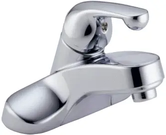 Delta Faucets #500-DST Chrome 4CC Classic Series ADA Lever Handle Faucets