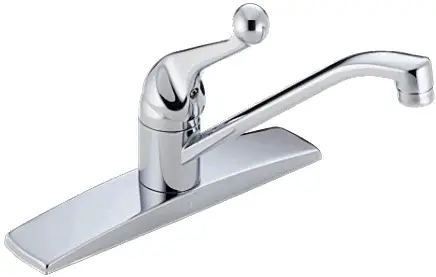 Delta Faucets #B1310LF Chrome Classic ADA Lever Handle Kitchen Faucets