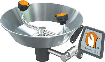 Guardian Safety #G-1814 Eye Wash Wall-Mount