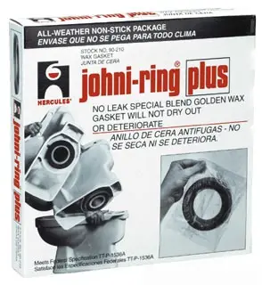 Hercules Chemicals #90210 Bowl Setting Gasket Johni-Ring Plus