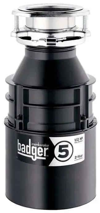 Insinkerator #BADGER5PT Badger 5 Garbage Disposer w/Cord