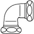 Keeny #674PC 1-1/2" Chrome Coupling