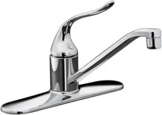 Kohler #K-15171-F-CP Chrome Coralais ADA Lever Kitchen Faucets