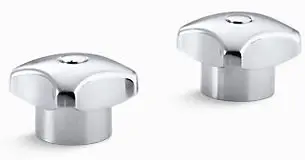 Kohler #K-16012-2 Chrome Handles for Triton Faucets