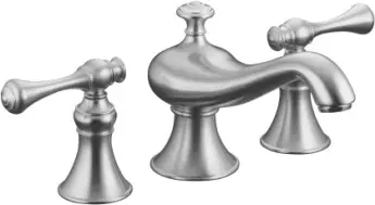 Kohler #K-16101-4A-CP Chrome Revival 2-Handle Lavatory Faucets