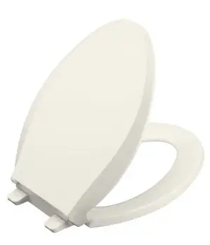 Kohler #K-4636-0 White Cachet Residential Seat & Cover - with Quick Release & Quiet Close