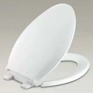Kohler #K-4688-0 White Cachet Residential Seat & Cover - with Quick Release & Quiet Close