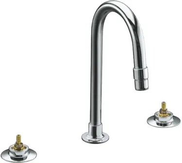 Kohler #K-7313-K-CP Chrome Triton Widespread Lavatory Base Faucet