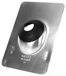 Oatey #12933 2" No-Calk Standard Base Flashing
