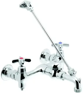 Speakman #SC-5811-RCP Chrome Commander 2-Handle Cast Brass Sink Faucet