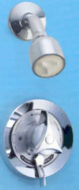Symmons #S-96-1 Chrome Temptrol 1-Handle Shower Faucet