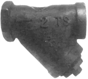 Watts Valves #0220075 1" Cast Iron Y-Type Strainers - 20 Mesh Screen, Tapped (FNPT) 250LB 77SI