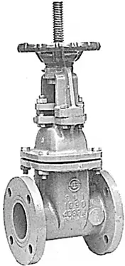 Watts Valves #0702315 3" Flanged Gate Valve 408-RW
