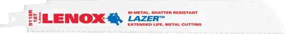 Lenox #20180-9118R 9" Lazer Reciprocating Saw Blade
