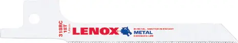 Lenox #20521-318RC 3" Bi-Metal Reciprocating Saw Blade
