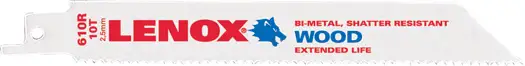 Lenox #20562-610R 6" Bi-Metal Reciprocating Saw Blade