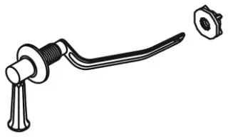 Kohler #1211496-CP Chrome Trip Lever Service Kit