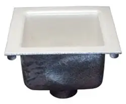 Zurn #PN1900-GRATE 12in Nickel Bronze Floor Sink Full Grate