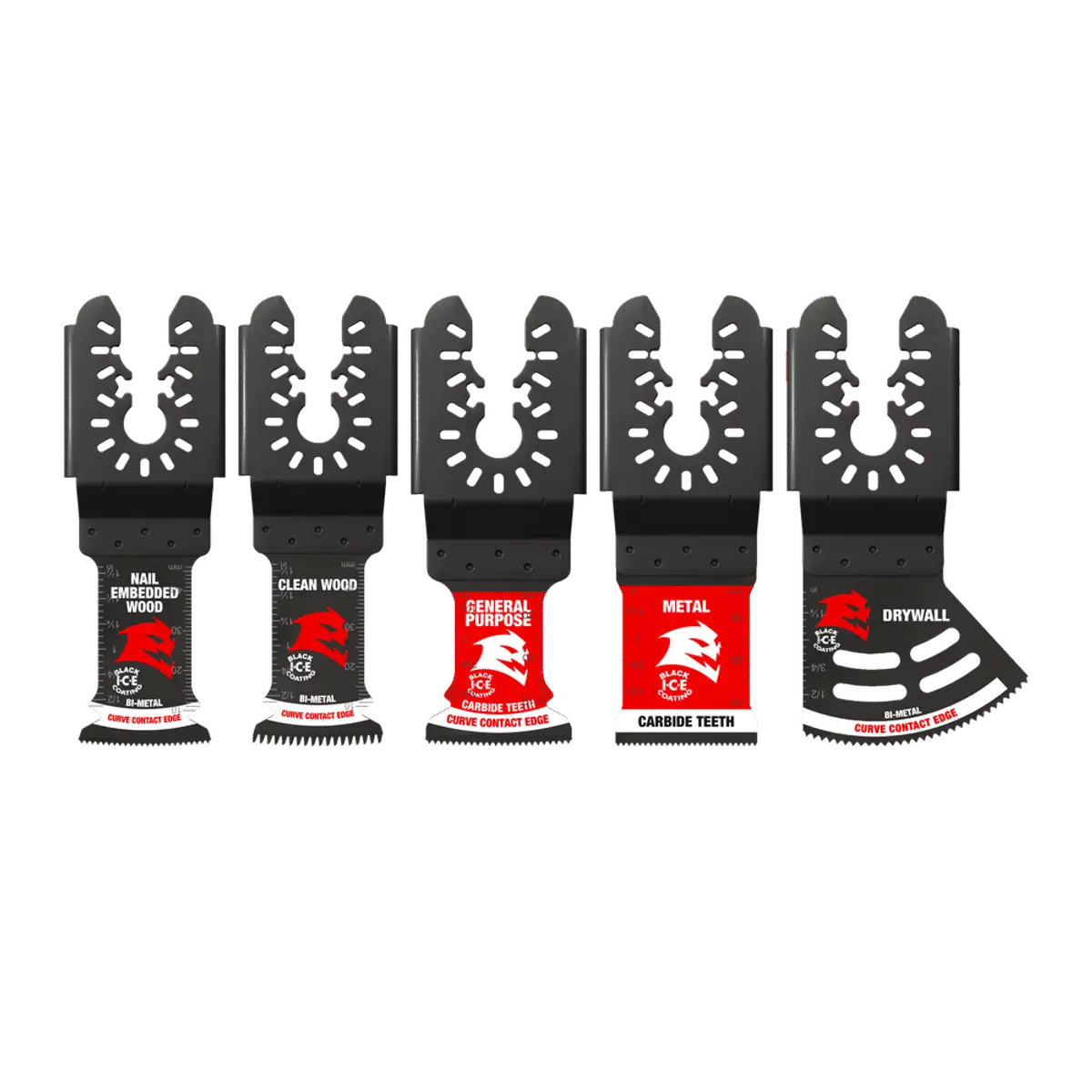 Diablo #DOU5S 5 pc Universal Fit General Purpose Oscillating Blade Set