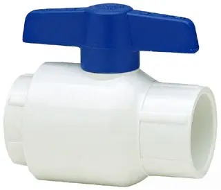 Spears #2622-010 1in PVC Utility Ball Valve SxS 150psi EPDM