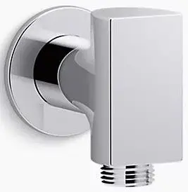 Kohler #98352-CP Exhale Wall-Mount Supply Elbow Polished Chrome