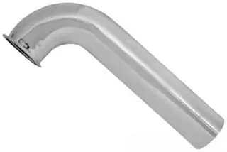 Jones Stephens #P38045 1-1/2" x 7" Chrome Plated Brass Slip Joint Waste Arm 22 Gauge