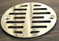 Wal-Rich #0530002 3-1/2in Chrome-Plated Shower Stall Grid