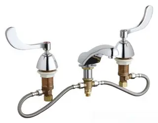 Chicago Faucets #404-HZ317ABCP 6-26in Adjustable Sink Faucet Chrome