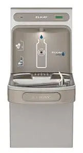 Elkay #LZS8WSLK EZH2O Single Water Cooler with Bottle Filling Station 1.1 GPM Refrigerated