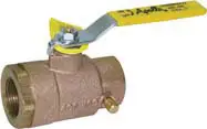 Apollo #95-203-01 1/2" Bronze Full Port Stop & Drain Ball Valve - Sweat x Hose