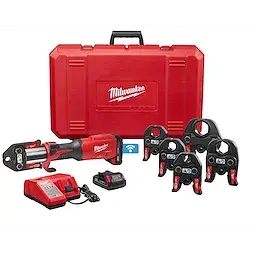 Milwaukee #2922-22 M18 Press Tool Kit w/ ONE KEY 1/2in-2in CTS Jaws