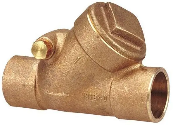 NIBCO #S-433-Y 3in Bronze Swing Check Valve 150# - Solder