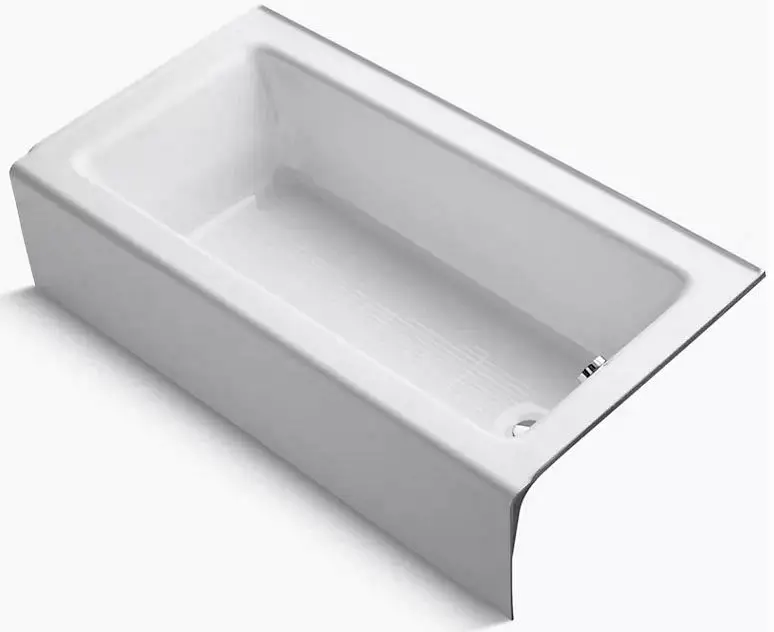 Kohler #876-0 60x32in Bellwether Cast Iron Alcove Bathtub White