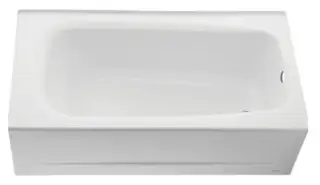 American Standard #2461.002 60" x 32" Americast Cambridge Bathtub - Right Hand Drain - White