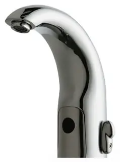 Chicago Faucets #116.122.AB.1 HyTronic Contemporary Electronic Lavatory Faucet AC