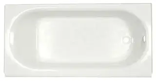 American Standard #2393.202 60in Princeton Recess Bath Americast Right Hand Above Floor Rough - White