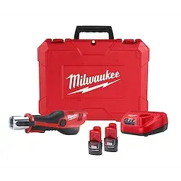 Milwaukee #2473-20 M12 Force Logic Press Tool with (2) Redlithium Batteries