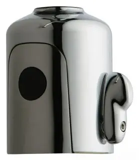 Chicago Faucets #116.423.AB.1 HyTronic Less-Spout Deck-Mount Sink Faucet Dual Beam Infrared - Battery