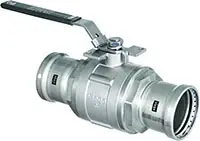 Viega #86795 3in MegaPress Ball Valve FKM Seal